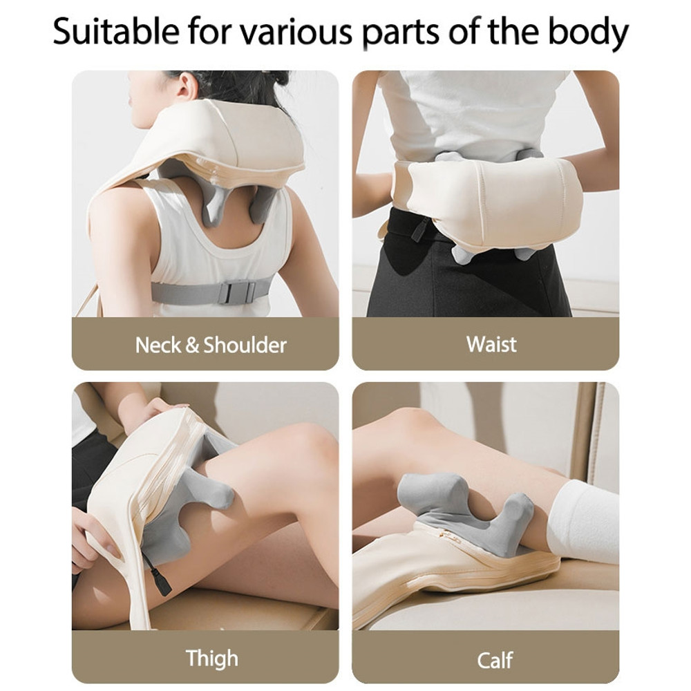 Trapezius Muscle Massager Multifunctional Cervical Massager Shoulder Neck Hot Compress 5