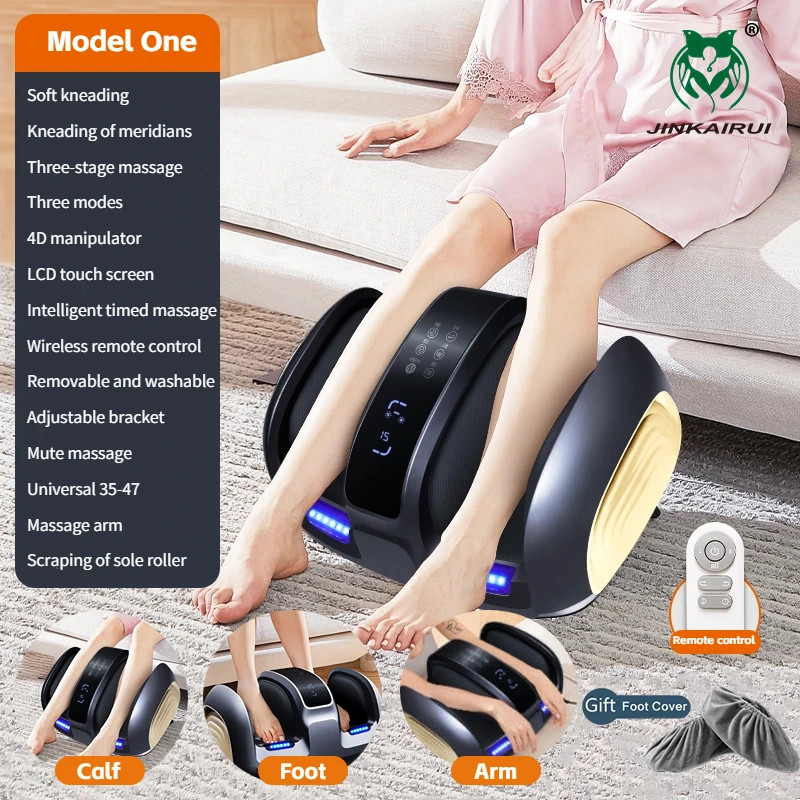Deep Tissue Foot Massager, Heat Therapy, Improves Circulation Blood Flow, Kneading Movements