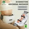 Bian Stone Automatic Abdominal Massager, Belly Rubbing Instrument, Waist and Abdomen Dual-use, Promote Intestinal