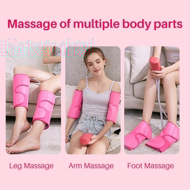 Air Compression Calf Massager with Handheld Controller, Leg Massager for Circulation, Pain Relief for Edema, Muscle