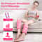 Air Compression Calf Massager with Handheld Controller, Leg Massager for Circulation, Pain Relief for Edema, Muscle