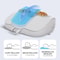 Deep Kneading Shoulders, Massage Pillow Heated Acupressure Massager, Relax Whole Body Muscles