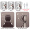 Body Cushion Massage Chair Vibrating Electric Cervical Neck Back Heated Remote Control Pad Muscle S 1