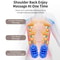 Body Cushion Massage Chair Vibrating Electric Cervical Neck Back Heated Remote Control Pad Muscle S 3