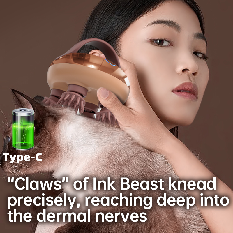 Dragon Claw Hand Massager Scalp Red Light Hair Care Head Massager IPX7 Waterproof Detachable Sleep 2