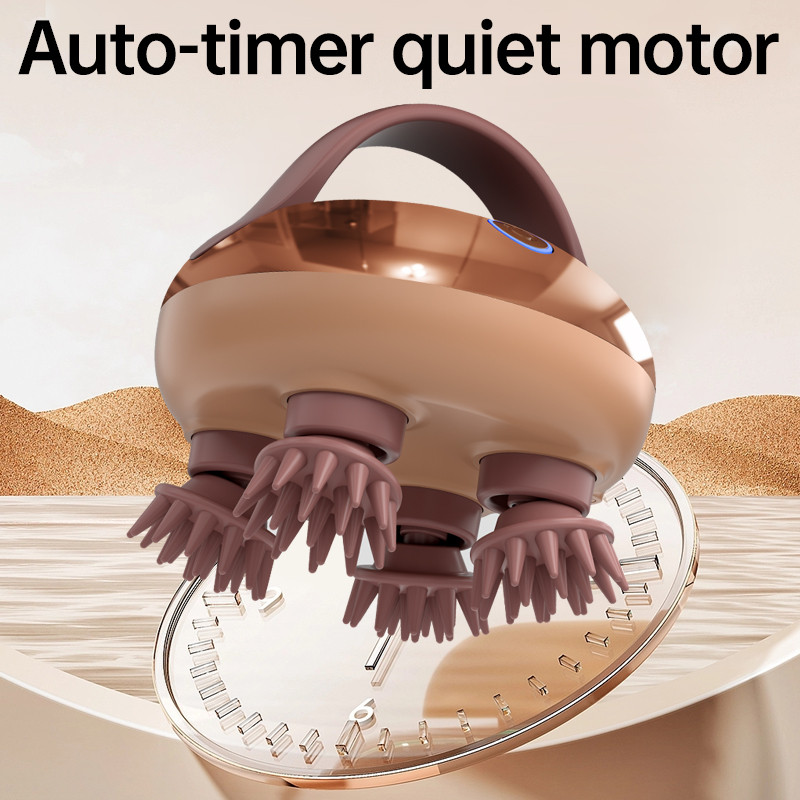 Dragon Claw Hand Massager Scalp Red Light Hair Care Head Massager IPX7 Waterproof Detachable Sleep 6