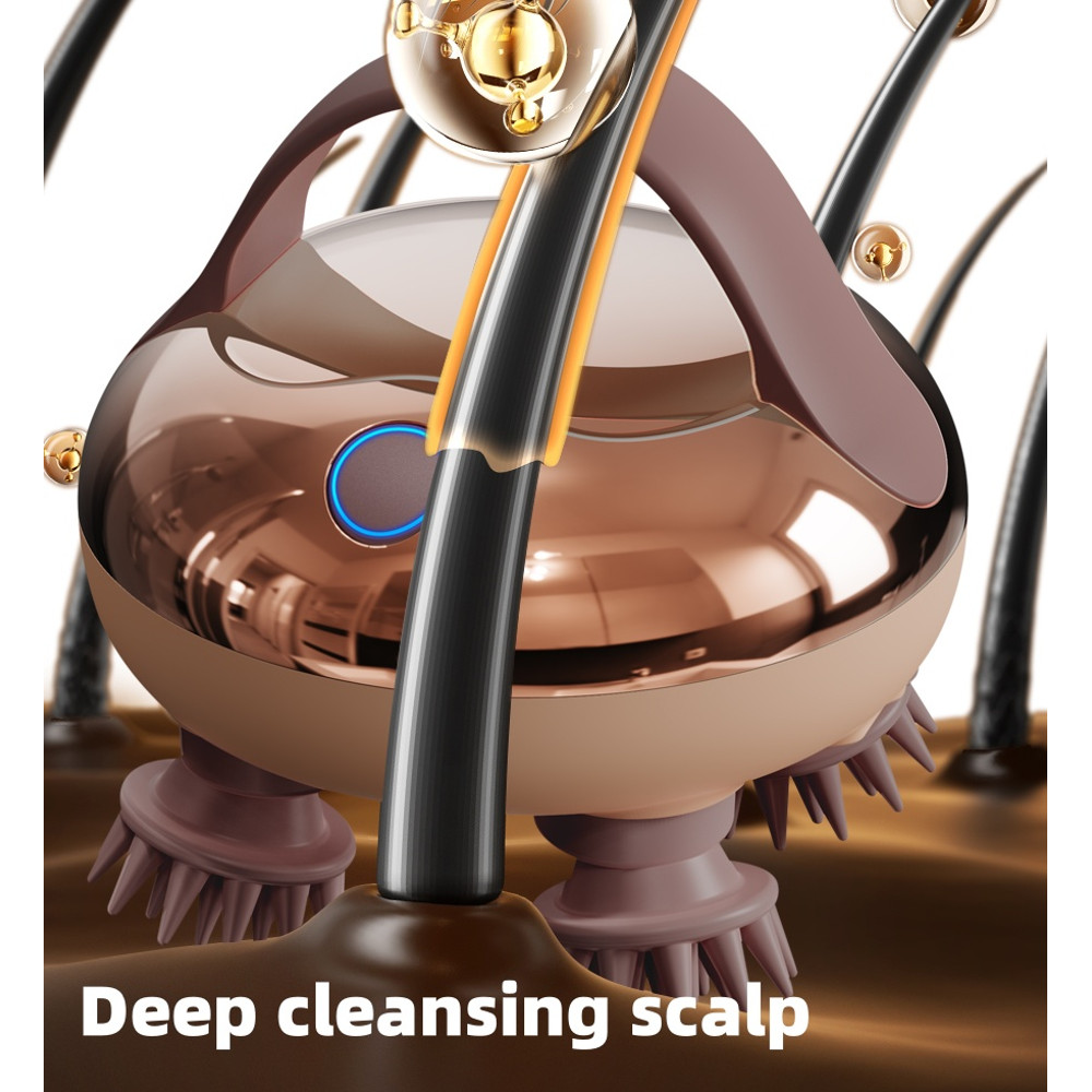 Dragon Claw Hand Massager Scalp Red Light Hair Care Head Massager IPX7 Waterproof Detachable Sleep 5