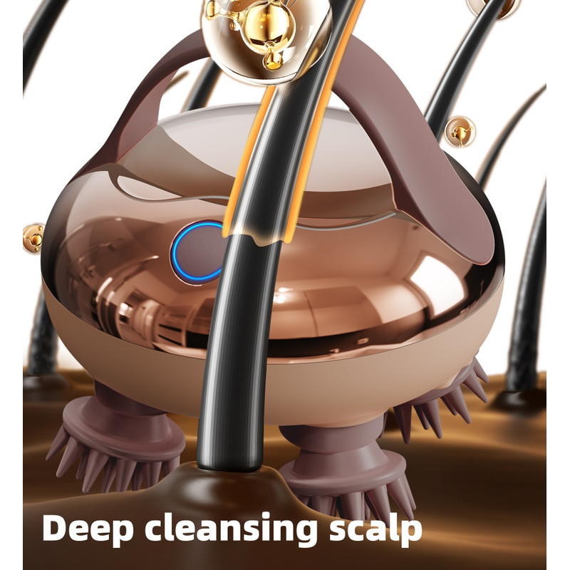 Dragon Claw Hand Massager Scalp Red Light Hair Care Head Massager IPX7 Waterproof Detachable Sleep 5