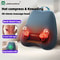 Office Massage Pillow, Neck Waist Support Kneading Hot Compress Back Massager