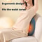 Office Massage Pillow, Neck Waist Support Kneading Hot Compress Back Massager