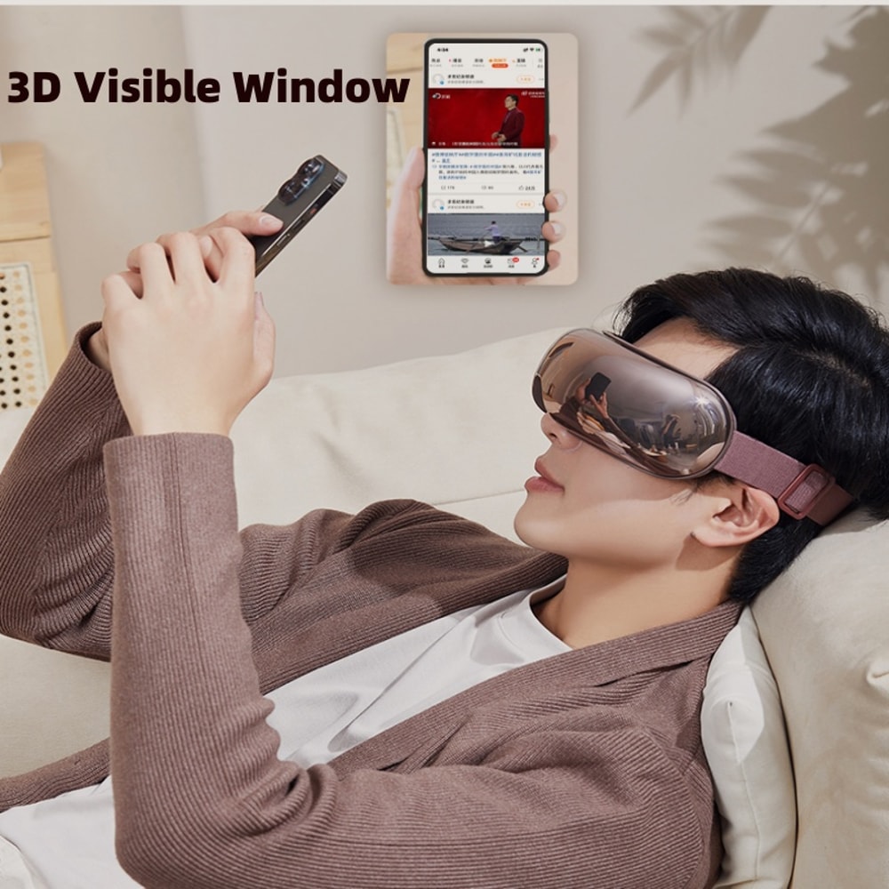 Air Pressure Eye Massager English Visual Heat Compress Bluetooth Music Eye Protection Device For Re 0