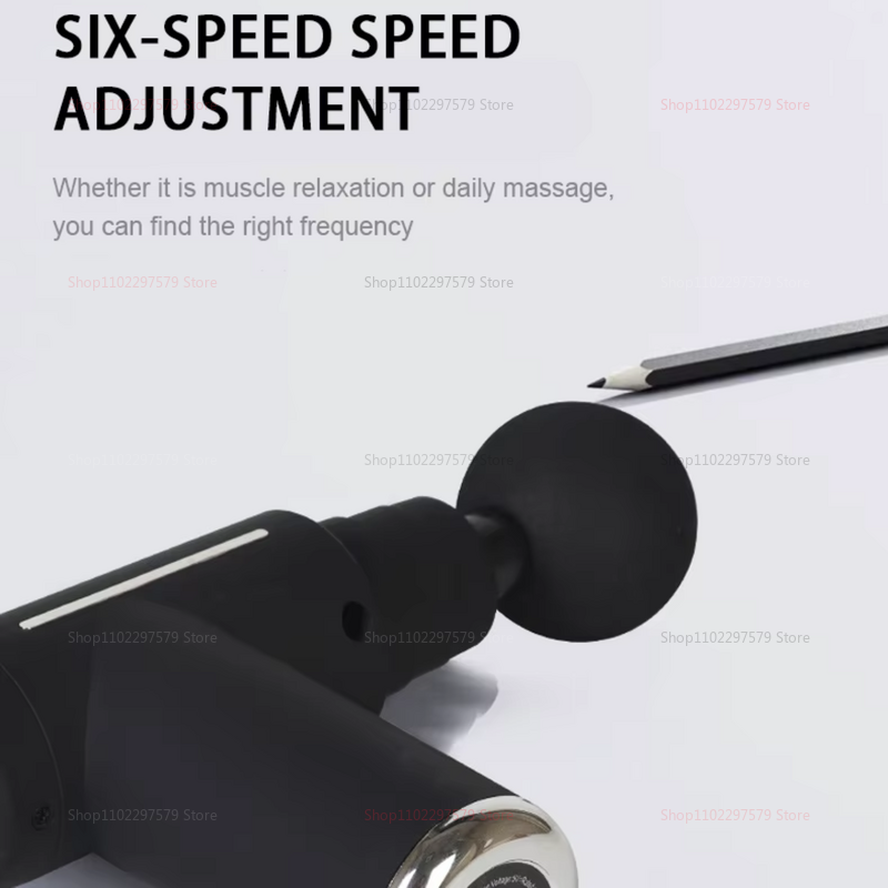 Muscle Fascia Gun Professional Fitness, Mini Portable Hot and Cold Compress, Small Electric Shock Gun Muscle Relaxer