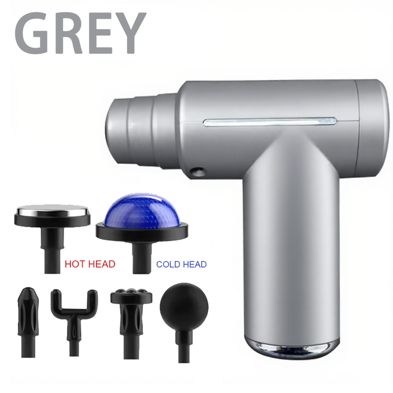 Muscle Fascia Gun Professional Fitness, Mini Portable Hot and Cold Compress, Small Electric Shock Gun Muscle Relaxer