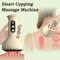 USB Rechargeable Smart Cupping Machine, Vacuum Suction Cup with Hot Compress, Multi-Level Massage for Arm Back Leg