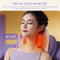 Rechargeable 6D Ergonomic Neck and Shoulder Massager, Foreverlily Neck Cervical Massage Pillow, Knead Waist Leg