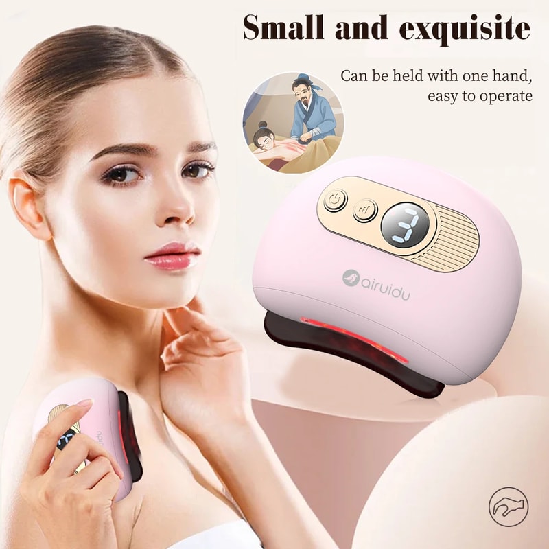 Physical Fatigue Guasha Plate Jade Face Massager Electric Massage Board For Face Relieve Scrapers T 1