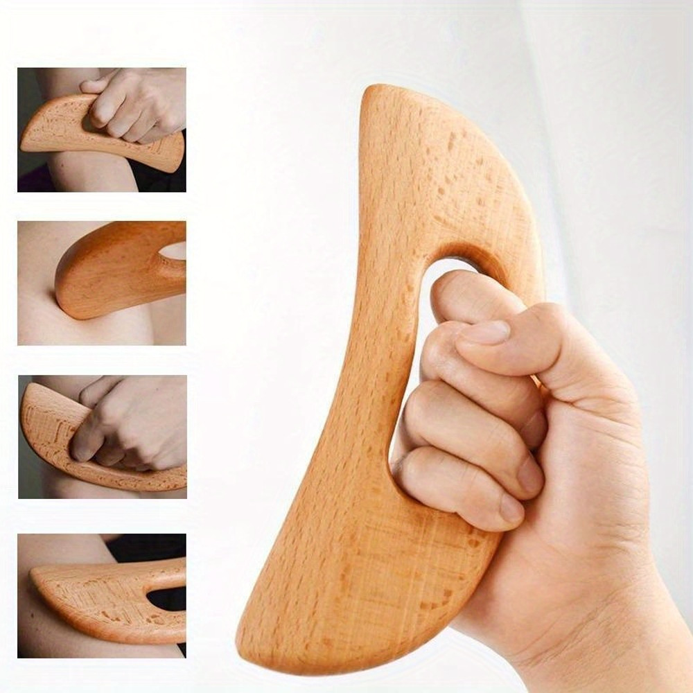 Body Massage Therapy Tool, Wooden Gua Sha Scraper, Slimming Guasha Massage Board, Scraping Board