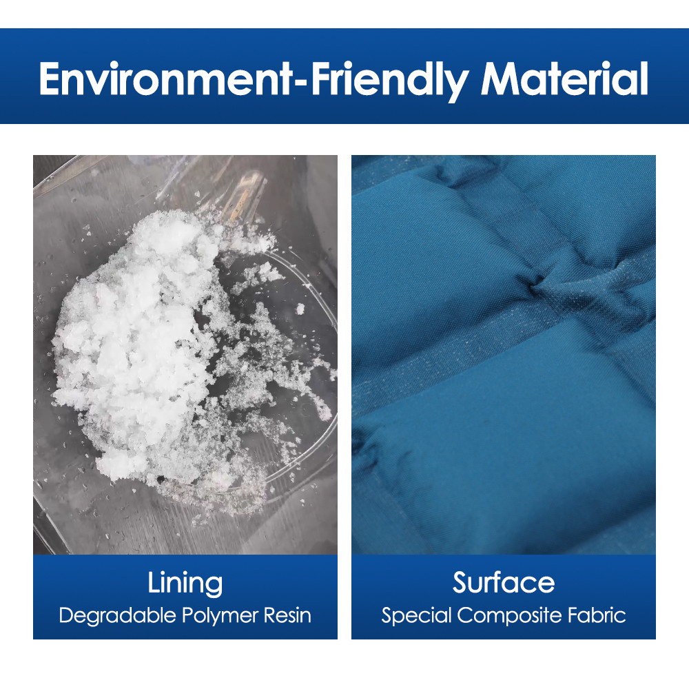 Resin Heat Cold Shoulder Waist Leg Arms, Multifunctional Back Massage Pad Mat, Neck Knee Full Body Muscles Relax Pads