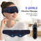 Facial Mask for Eye Relief and Fatigue Reduction, Level 3 Electric Steam Eye Massager, Constant Temperature Hot Compress