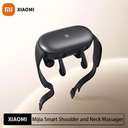 integrated massage hot compress, xiaomi mijia smart neck and shoulder massager, custom mode work with mi home