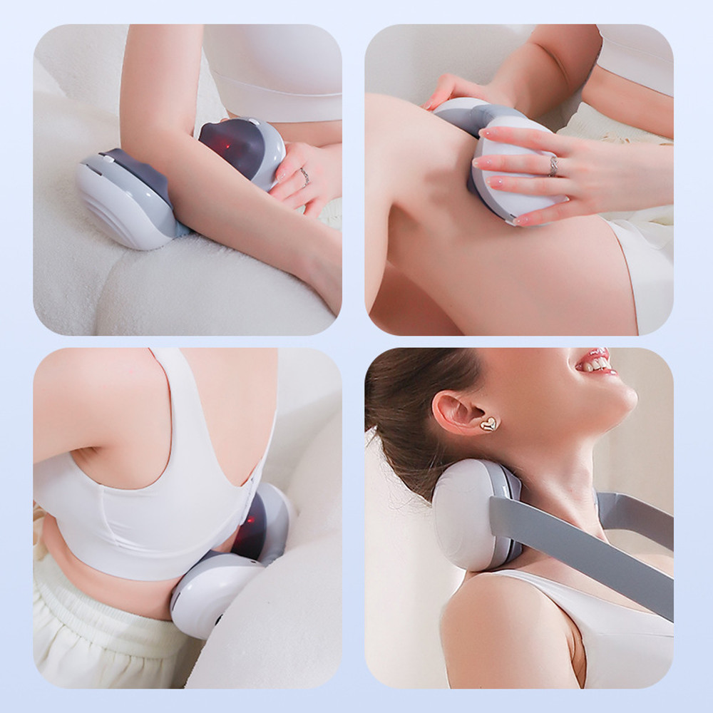 Neck massage pillow, multi functional household, electric hot compress, kneading cervical trapezius muscle massager