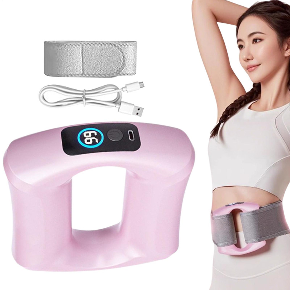 Electric Fascia Massager Cordless Lightweight, Percussion Muscle Massagers Ergonomic, Body Shaping Ring Tool for Neck