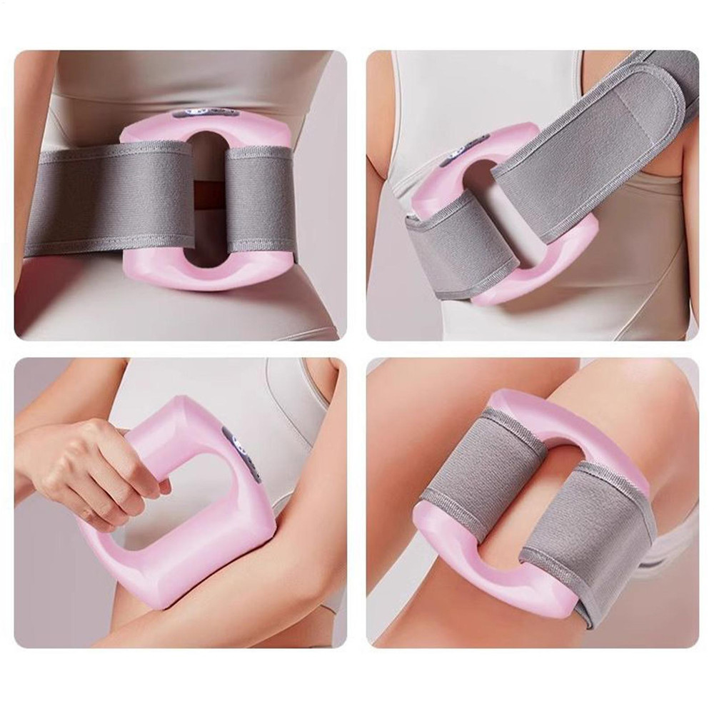 Electric Fascia Massager Cordless Lightweight, Percussion Muscle Massagers Ergonomic, Body Shaping Ring Tool for Neck