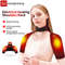 Winter Body Warmer Soft, Vest Hot Compress Relieves Fatigue, Electric Heating Massager Pads for Shoulder, Neck, Back