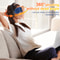 Hot Eye Cover for Night Sleep, USB Eye Massager Heated Eye Shade, Travel Office Eye Mask, Relieve Eye Fatigue