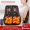 Heating Vibrating Massage Device Electric Shiatsu Head Neck Cervical Traction Car Back Body Massage 0