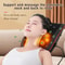 Heating Vibrating Massage Device Electric Shiatsu Head Neck Cervical Traction Car Back Body Massage 1