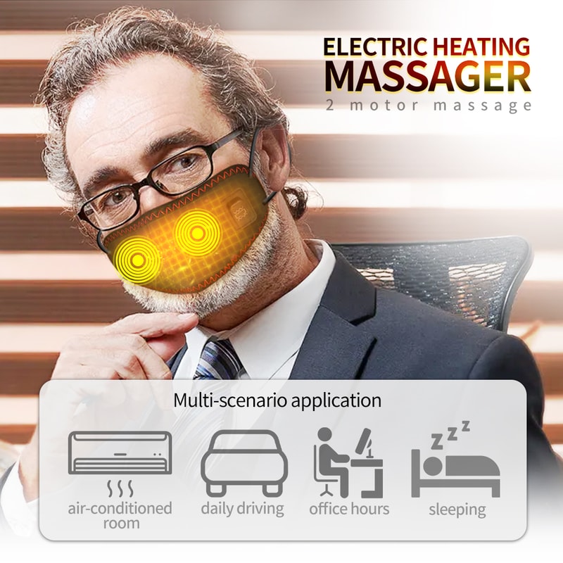 Heating Nose Covers for Snoring, 3 Gears Timing Heating Nose Pads, Allergic Prevention Relax Respiration