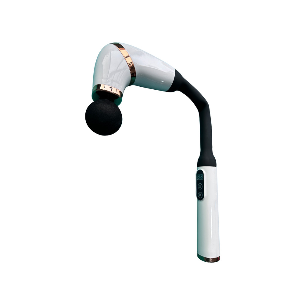 Back Massager, Massage Gun with Upgraded Extension Handle, Muscles Neck, Shoulders Waist Legs Massager