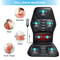Fatigue Stress Relief Back Massager Massage Seat Cushion Pad With Heat 9 Massage Style Lumbar Suppo