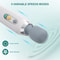 Electric Handheld Back Massager Cordless Rechargeable Vibrating Personal Massager For Women Powerfu 4