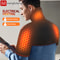 Winter Body Warmer Soft Vest, Hot Compress Relieves Fatigue, Electric Heating Massager Pads for Shoulder Neck Back