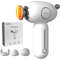 Mini Massager Gun with Heat, Deep Tissue Massage Gun, Handheld Percussion, 3 Interchangeable Heads, 4 Speeds