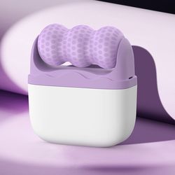 ice compress face roller, double-ended body ice massager, machine ice tool without electricity