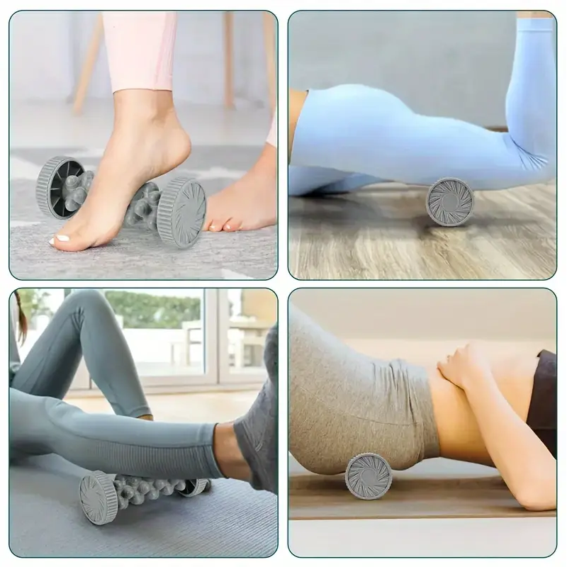 Plantar Fascia Roller Foot Massager Yoga Massage Ball Muscle Relaxation Tool Plastic Manual Foot Ca 1