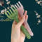 Scalp Gua Sha Head Massager, Resin Five Claw Scraping Stick, Neck Leg Massage Tool, Head Scraping Claw Massage