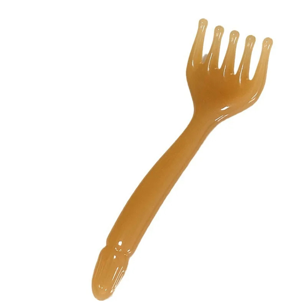 Scalp Gua Sha Head Massager, Resin Five Claw Scraping Stick, Neck Leg Massage Tool, Head Scraping Claw Massage