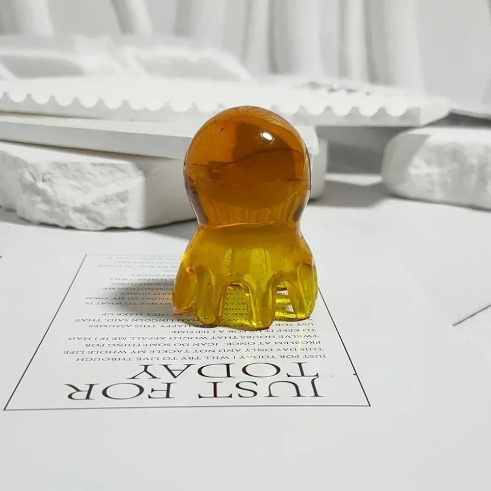 Meridian Scraping Scalp Massage Resin Octopus Comb Head Massager For Spa Acupuncture Therapy Relaxa 4