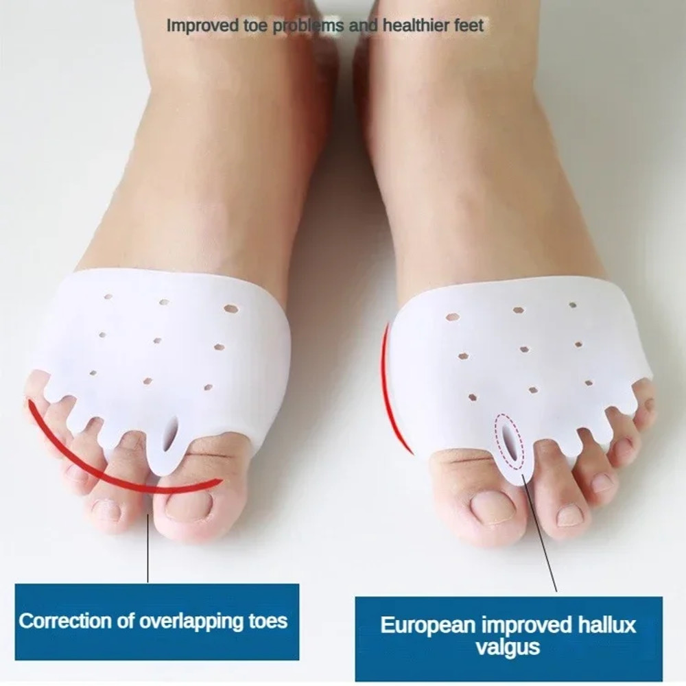 Toe Separator for Women, Hallux Valgus Corrector, Bunion Corrector, Toes Spreader, Hallux Separator, Fingers Separators