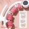 Manual Muscle Massager Roller, Leg Roller Massager, Multi Function Cellulite Massager, Pelvic Floor Trainer Beauty Tool