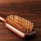 Sandalwood Massage Comb Meridian Hair Care Golden Silk Narrow Air Bag Comb 2