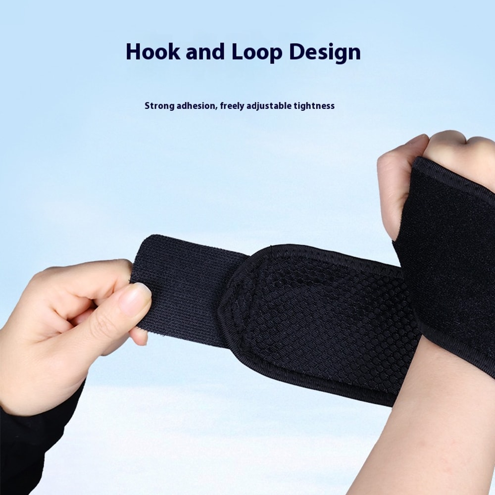 Adjustable Breathable Wrist Support Electrically Heated Brace Black Strap Hand Joint Protection For 1