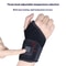 Adjustable Breathable Wrist Support Electrically Heated Brace Black Strap Hand Joint Protection For 3