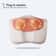 Hot Compress Neck Massage Pillow, Back Waist Shoulder, Multi-Function, Finger Massage, Relax Massage Pillow