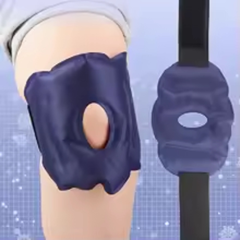 Hot Cold Therapy Reusable Gel Knee Pack Easing Discomfort Foot Relaxation Support 4