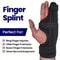Adjustable Hand Brace Boxer Finger Splint Right Or Left Support For Pinky Ring Middle Metacarpals K 1